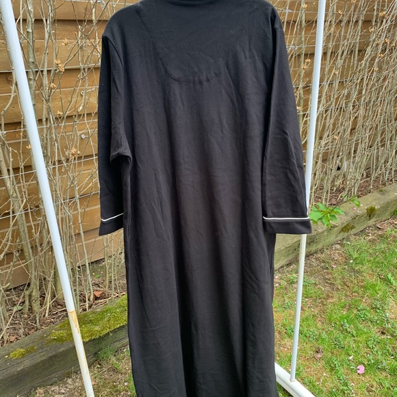 Joyaria Womens Long Sleeve Flannel Nightgown - Picture 2 of 2